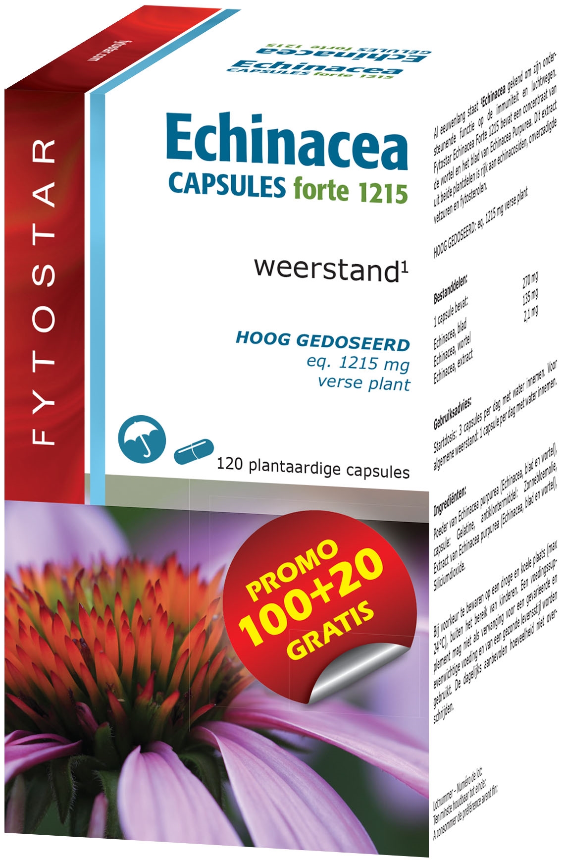 Echinacea Capsules x 120 FYTOSTAR