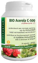 <p>BIO Acerola C-500 vitamine C</p>