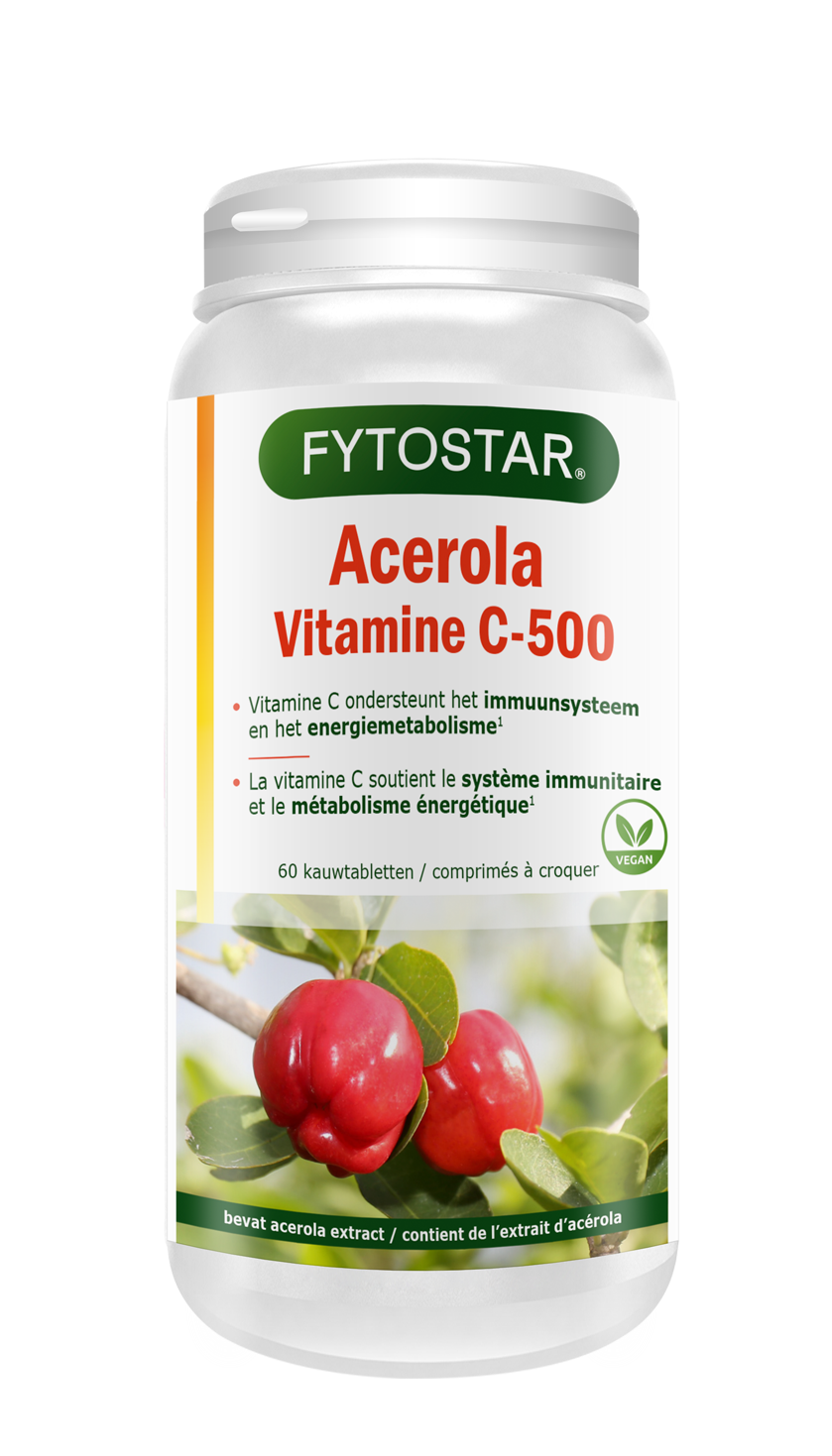 <p>Acerola Vitamine C-500 </p>