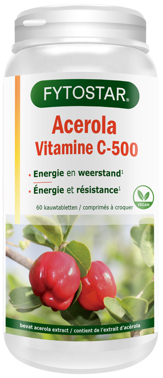 <p>Acerola Vitamine C-500 </p>